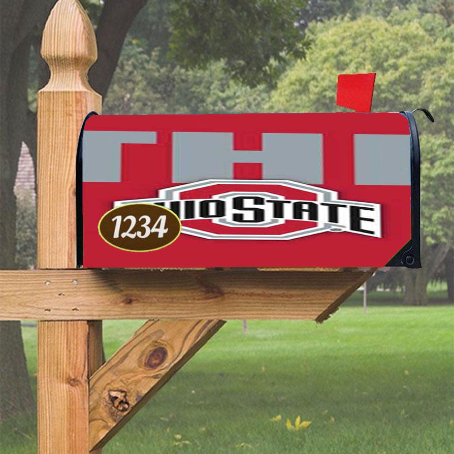 Ohio State The Magnetic Mailbox Cover 18" X 21" Outdoor Decor