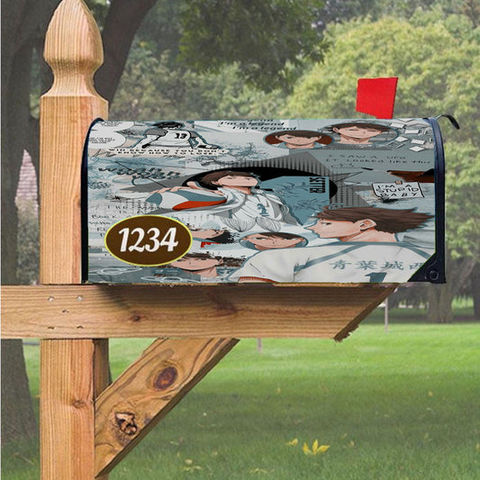 Oikawa Tooru Haikyuu Aobajohsai High Team Magnetic Mailbox Cover 18" X 21" Outdoor Decor