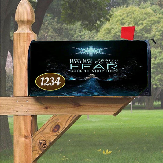 Once Upon Time Frozen Quote Elsa Magnetic Mailbox Cover 18" X 21" Outdoor Decor