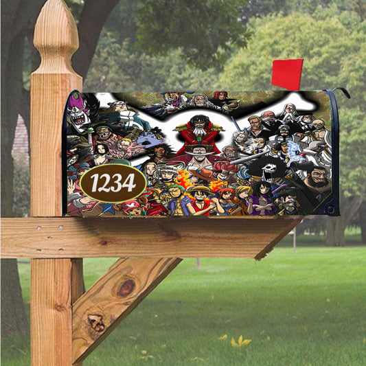 One Piece Magnetic Mailbox Cover 18" X 21" Outdoor Decor