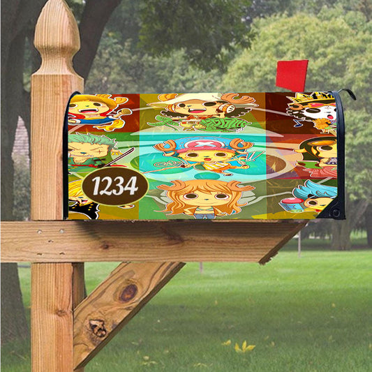 One Piece As Tony Copper Magnetic Mailbox Cover 18" X 21" Outdoor Decor