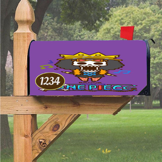 One Piece Brook Magnetic Mailbox Cover 18" X 21" Outdoor Decor