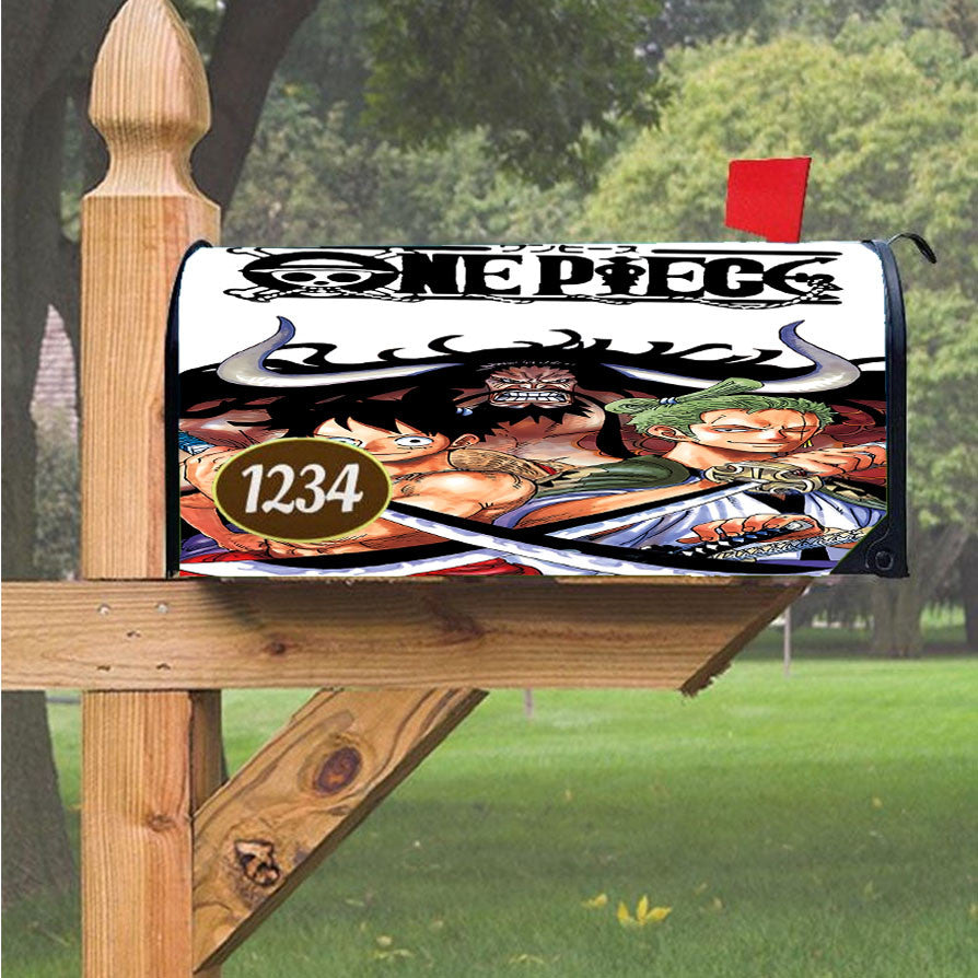 One Piece Sticker Magnetic Mailbox Cover 18" X 21" Outdoor Decor