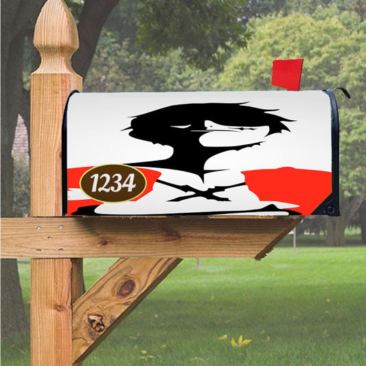 One Piece Wallpaper Magnetic Mailbox Cover 18" X 21" Outdoor Decor