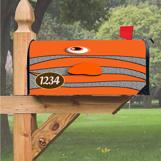 Orange Nemo Ornamental Fish Cartoons Magnetic Mailbox Cover 18" X 21" Outdoor Decor