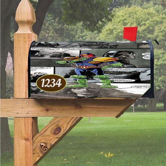 Oredo Marvel Dc Comics Magnetic Mailbox Cover 18" X 21" Outdoor Decor