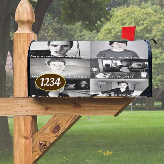 Our Second Life Magnetic Mailbox Cover 18" X 21" Outdoor Decor