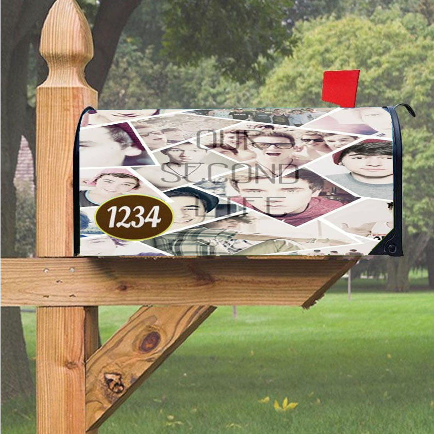 Our Second Life Ol Magnetic Mailbox Cover 18" X 21" Outdoor Decor