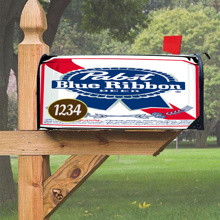 Pabst Magnetic Mailbox Cover 18" X 21" Outdoor Decor