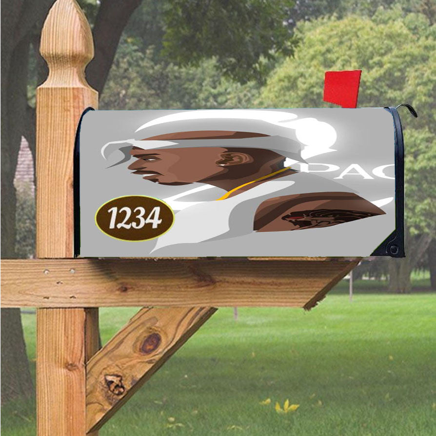 Pac Minimalist Magnetic Mailbox Cover 18" X 21" Outdoor Decor