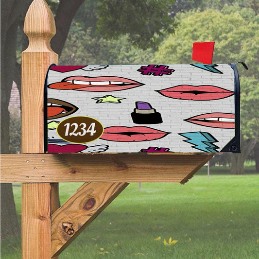 Papel De Parede Tumblr Unicornio Pink Magnetic Mailbox Cover 18" X 21" Outdoor Decor