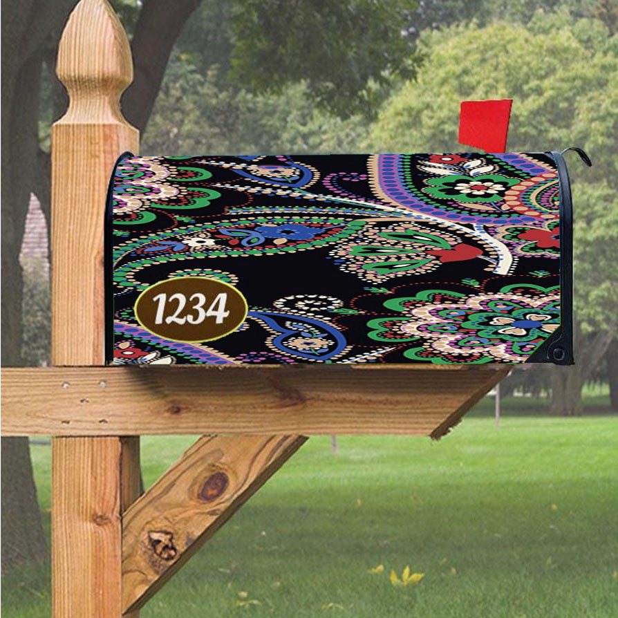 Parisian Paisley Vera Bradley Magnetic Mailbox Cover 18" X 21" Outdoor Decor