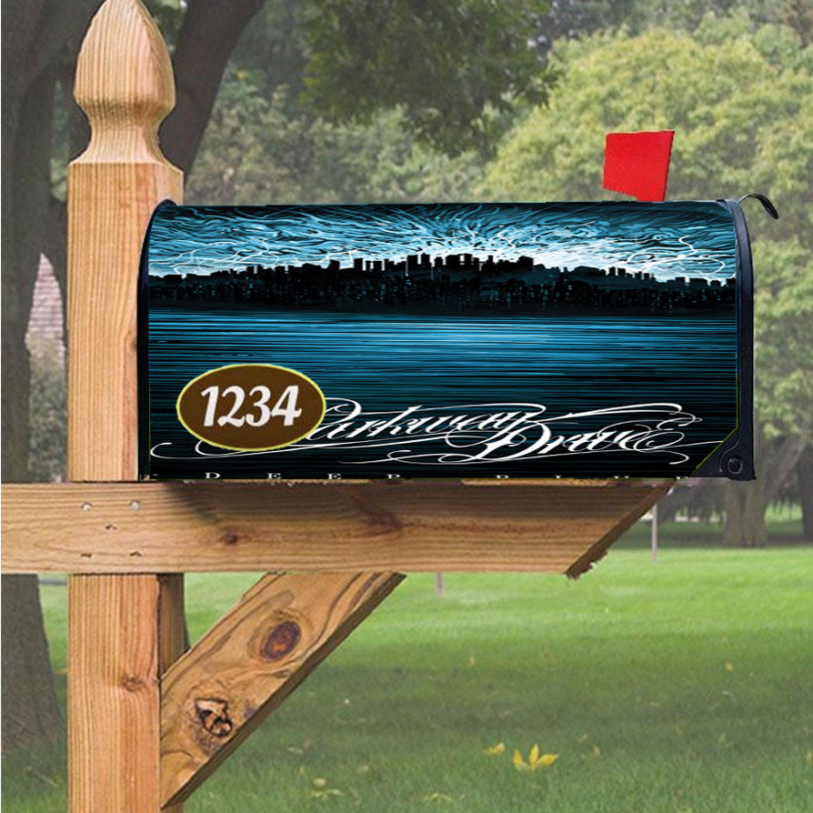 Parkway Drive Magnetic Mailbox Cover 18" X 21" Outdoor Decor