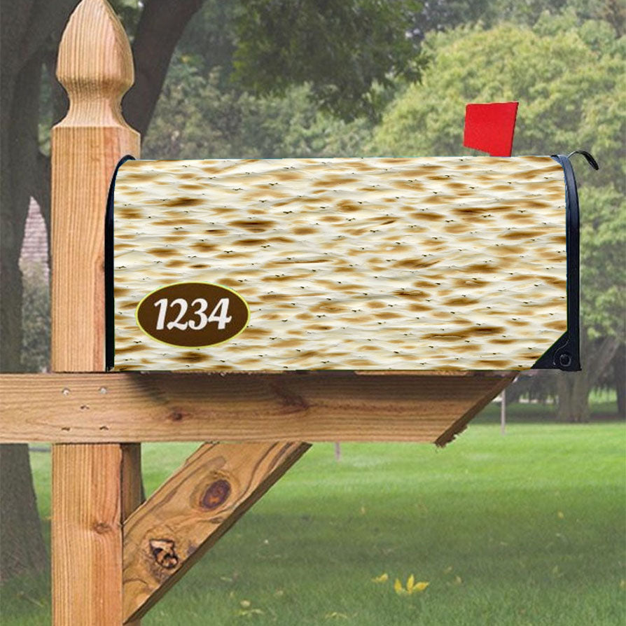 Passover Matzo Matzah Magnetic Mailbox Cover 18" X 21" Outdoor Decor