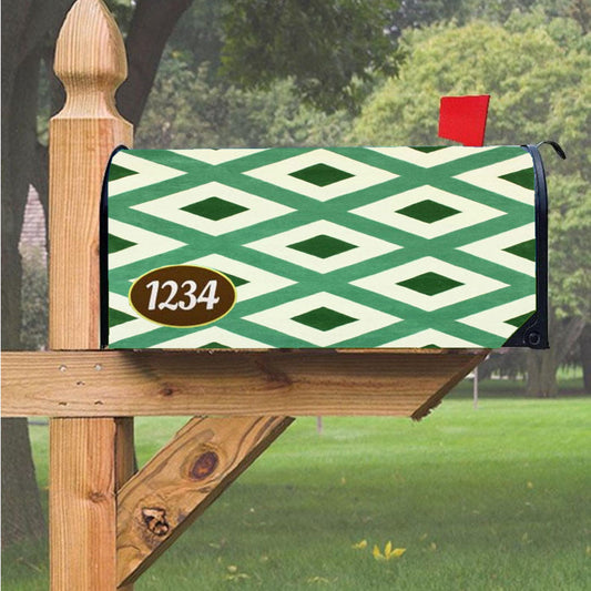 Pattern Bali Magnetic Mailbox Cover 18" X 21" Outdoor Decor