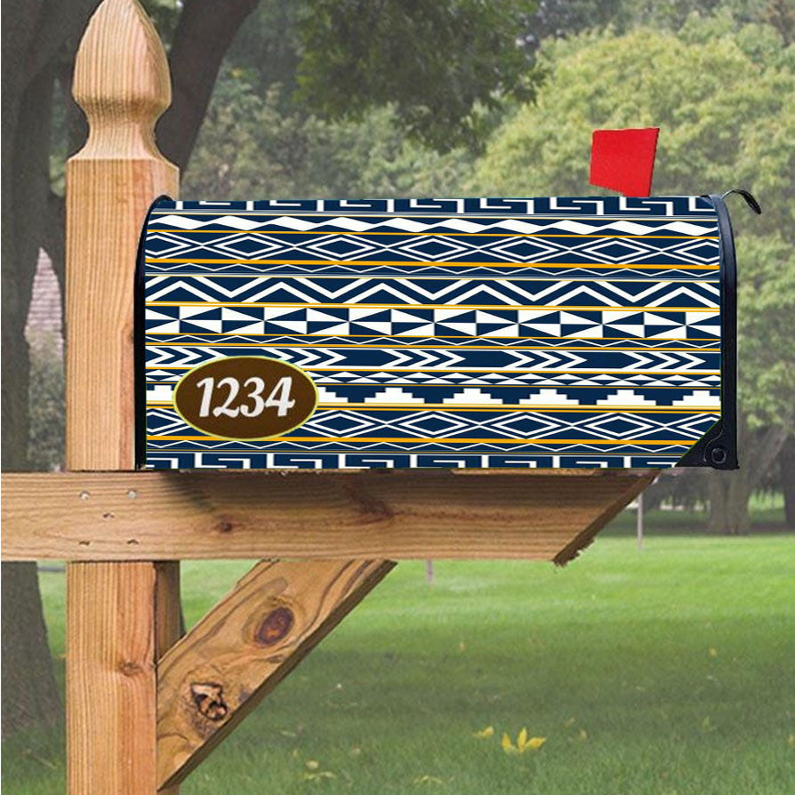 Pattern Classic No Crime Magnetic Mailbox Cover 18" X 21" Outdoor Decor