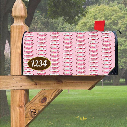 Pattern Cupcake Magnetic Mailbox Cover 18" X 21" Outdoor Decor