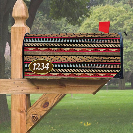 Pattern Emboss Magnetic Mailbox Cover 18" X 21" Outdoor Decor