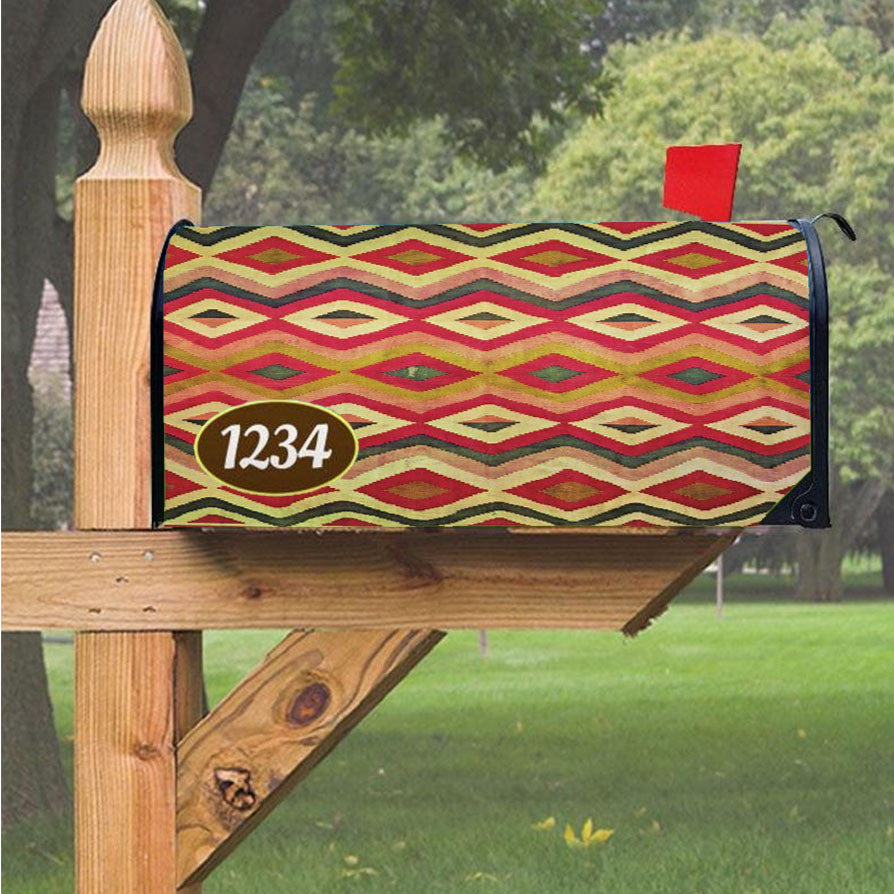 Pattern Skin Know Bath Magnetic Mailbox Cover 18" X 21" Outdoor Decor