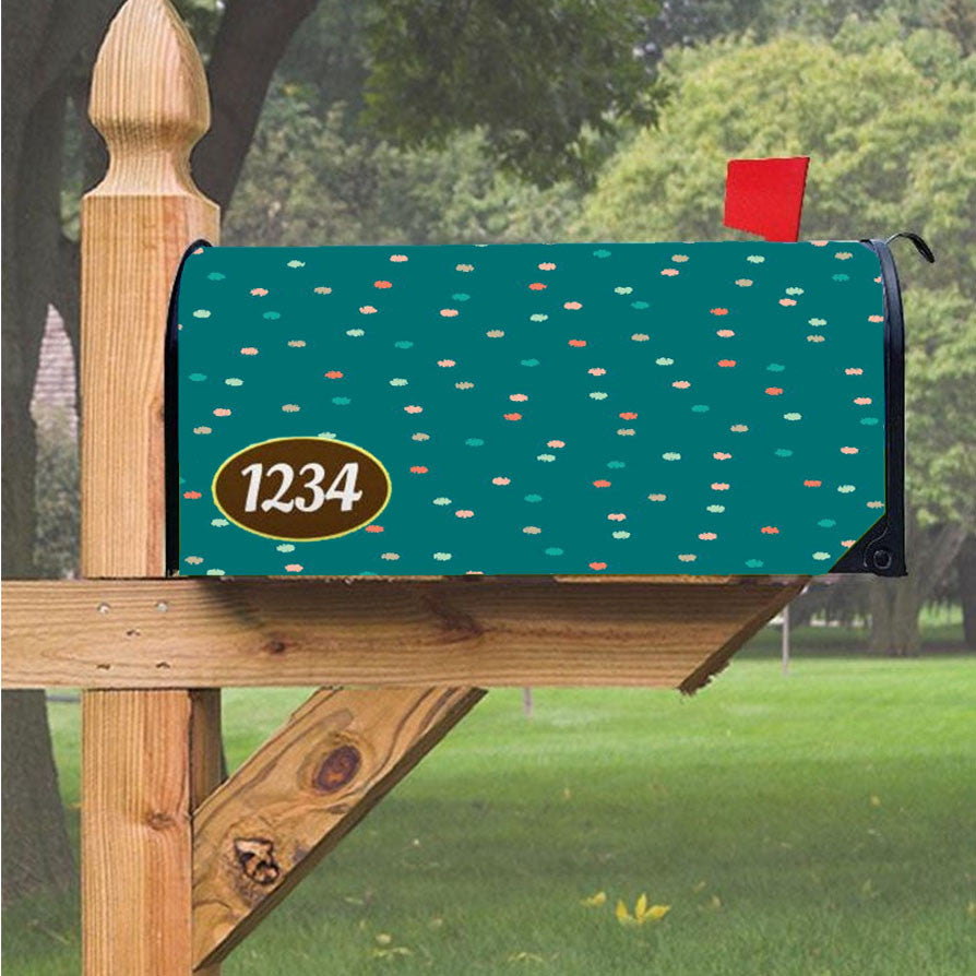 Pattern Tosqa Magnetic Mailbox Cover 18" X 21" Outdoor Decor