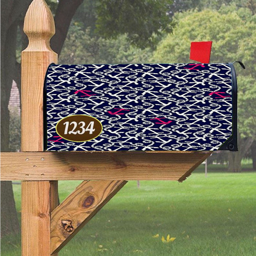 Pattern Wide Her Magnetic Mailbox Cover 18" X 21" Outdoor Decor