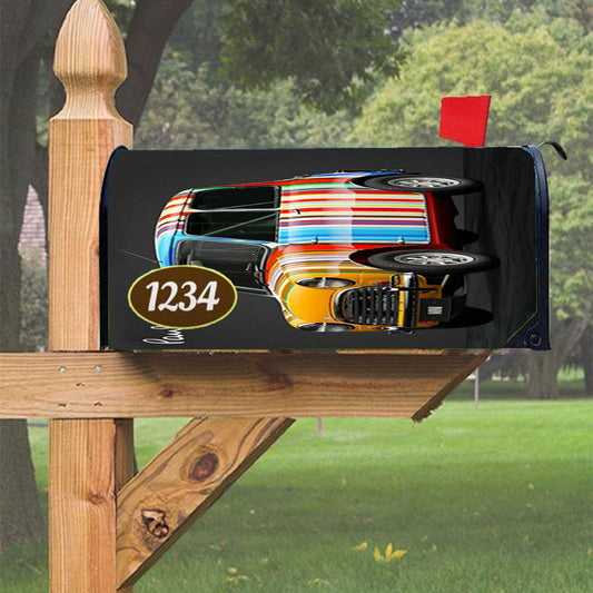 Paul Smith Car Magnetic Mailbox Cover 18" X 21" Outdoor Decor