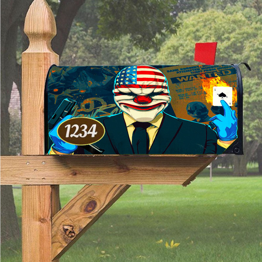Payday The Clo Magnetic Mailbox Cover 18" X 21" Outdoor Decor