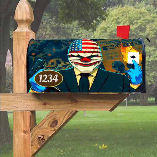Payday The Clo Magnetic Mailbox Cover 18" X 21" Outdoor Decor