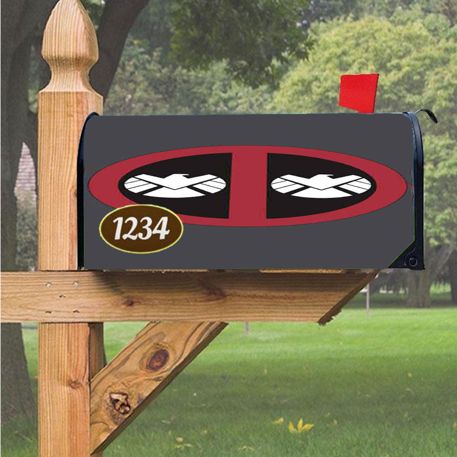 Shield Marvel Magnetic Mailbox Cover 18" X 21" Outdoor Decor