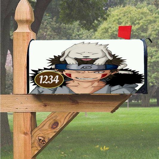 Shikamaru Naruto Shipuden Magnetic Mailbox Cover 18" X 21" Outdoor Decor