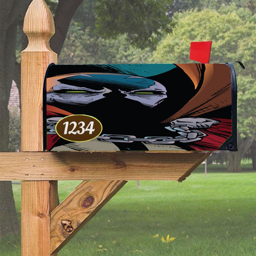 Spawn Marvel Comic Magnetic Mailbox Cover 18" X 21" Outdoor Decor