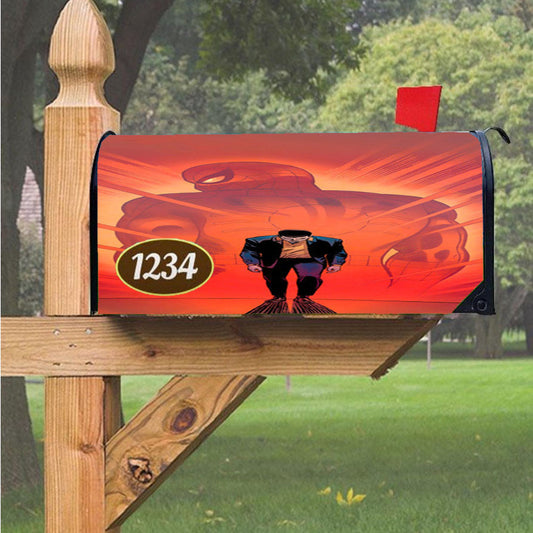 Spiderman Marvel Comic Magnetic Mailbox Cover 18" X 21" Outdoor Decor