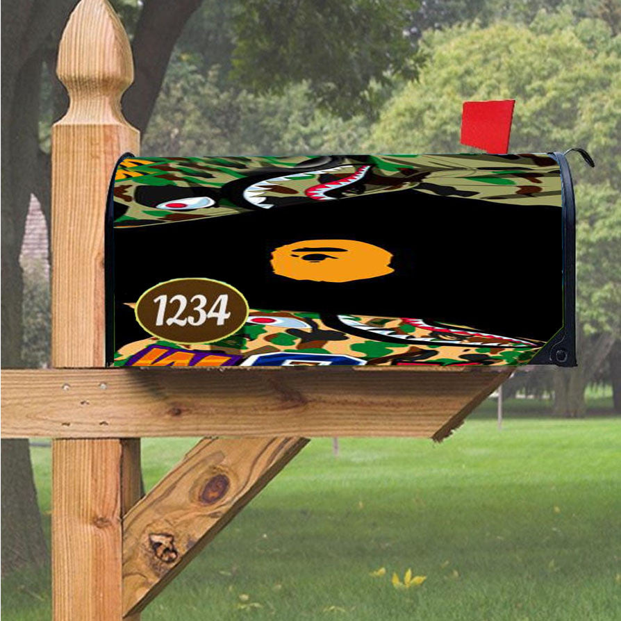 Wu Tang Clan Rap Hip Hop Music Collages Magnetic Mailbox Cover 18" X 21" Outdoor Decor