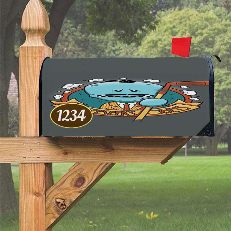 Wu Tang Clan Rap Hip Hop Music Collages Magnetic Mailbox Cover 18" X 21" Outdoor Decor