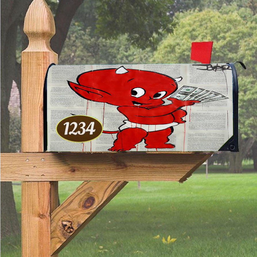 Wu Tang Clan Rap Hip Hop Music Collages Magnetic Mailbox Cover 18" X 21" Outdoor Decor