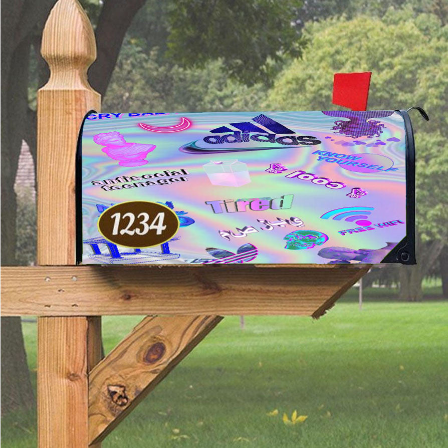 Wu Tang Clan Rap Hip Hop Music Collages Magnetic Mailbox Cover 18" X 21" Outdoor Decor