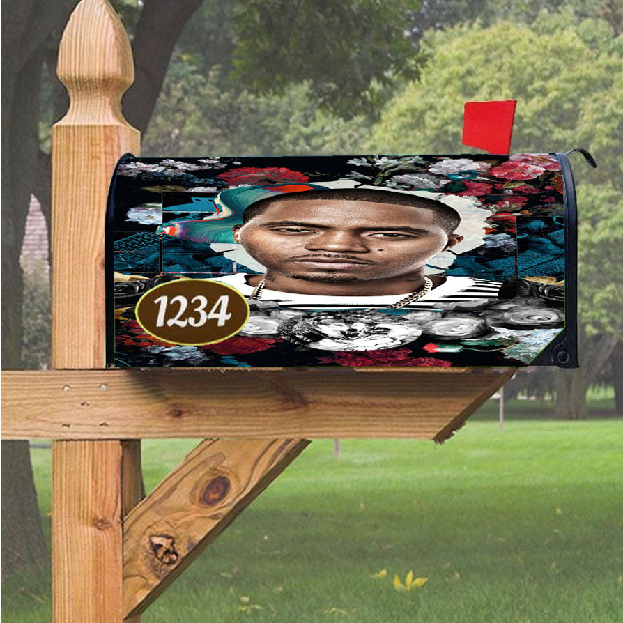 Wu Tang Clan Rap Hip Hop Music Collages Magnetic Mailbox Cover 18" X 21" Outdoor Decor