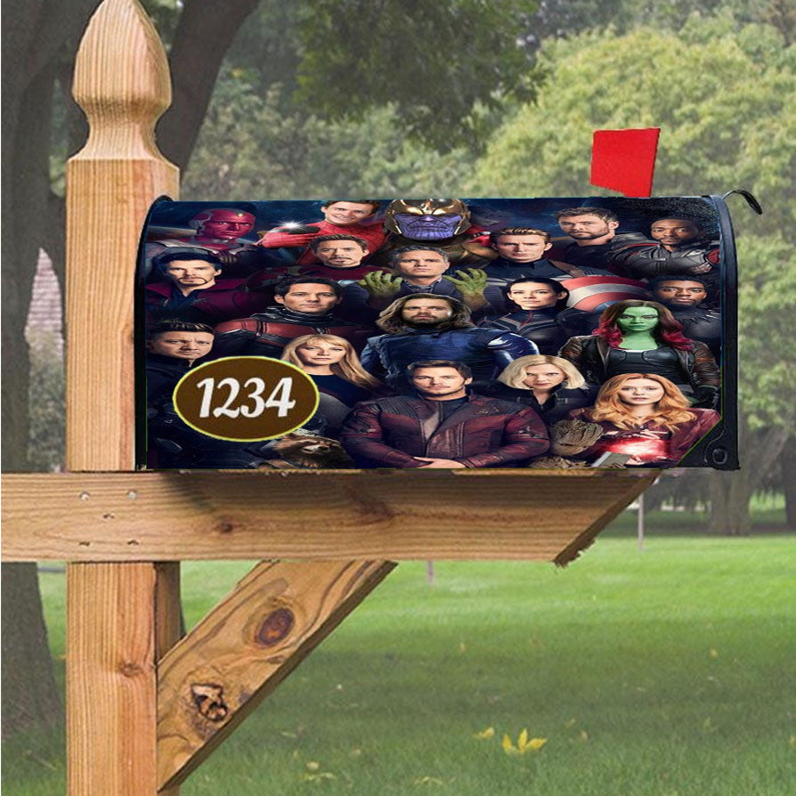 Wu Tang Clan Rap Hip Hop Music Collages Magnetic Mailbox Cover 18" X 21" Outdoor Decor