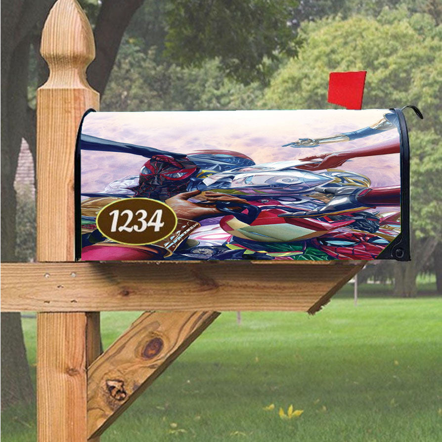 Wu Tang Clan Rap Hip Hop Music Collages Magnetic Mailbox Cover 18" X 21" Outdoor Decor