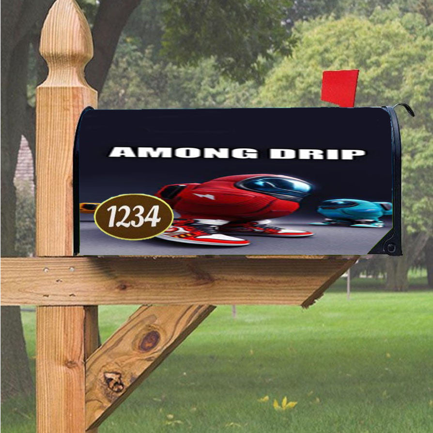 Wu Tang Clan Rap Hip Hop Music Collages Magnetic Mailbox Cover 18" X 21" Outdoor Decor
