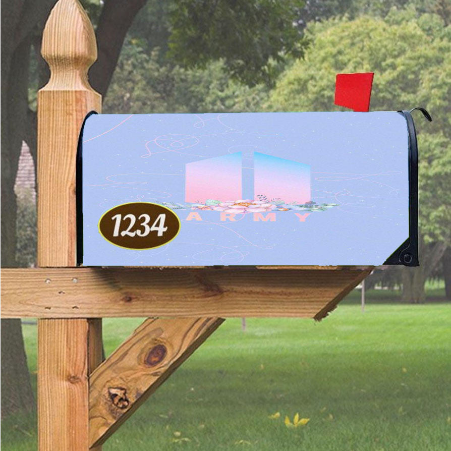 Wu Tang Clan Rap Hip Hop Music Collages Magnetic Mailbox Cover 18" X 21" Outdoor Decor