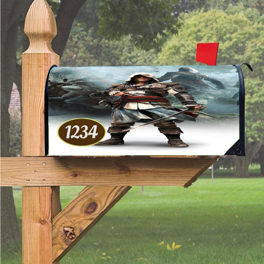 Wu Tang Clan Rap Hip Hop Music Collages Magnetic Mailbox Cover 18" X 21" Outdoor Decor