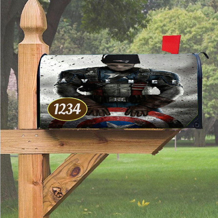 Wu Tang Clan Rap Hip Hop Music Collages Magnetic Mailbox Cover 18" X 21" Outdoor Decor