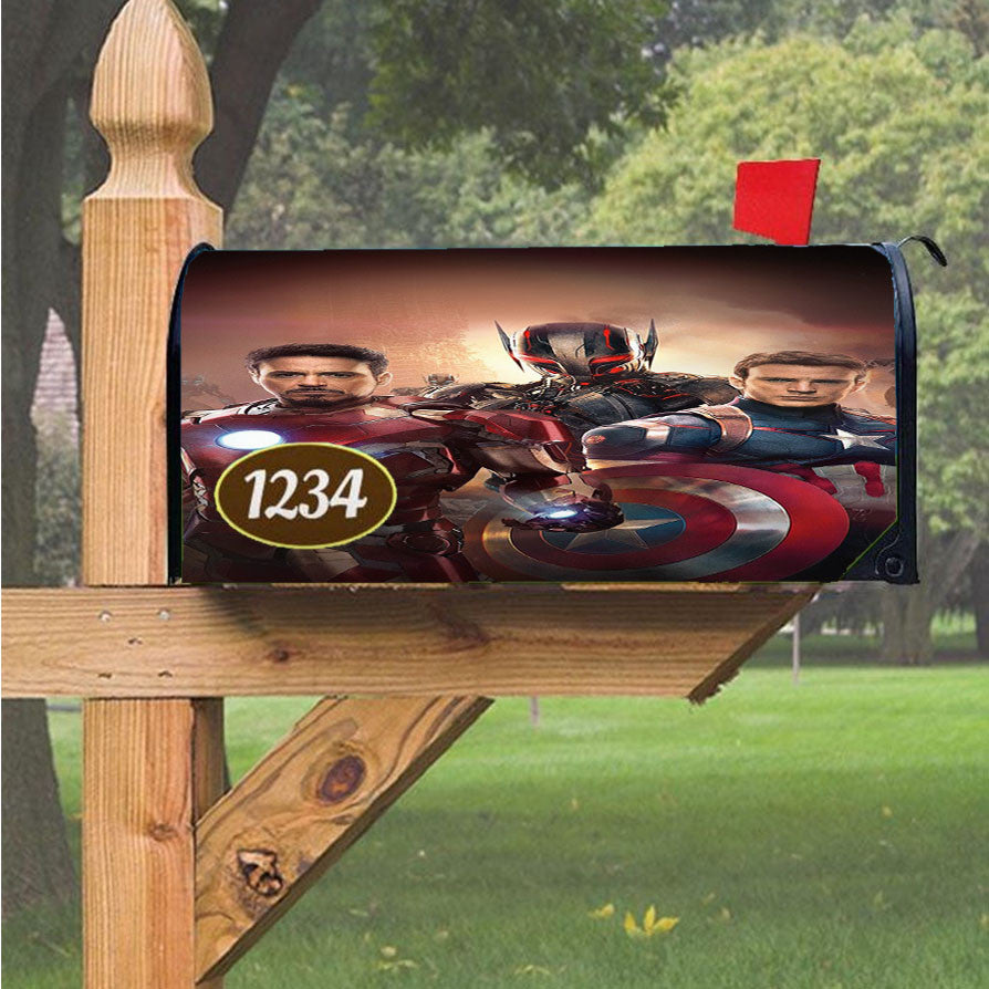 Wu Tang Clan Rap Hip Hop Music Collages Magnetic Mailbox Cover 18" X 21" Outdoor Decor