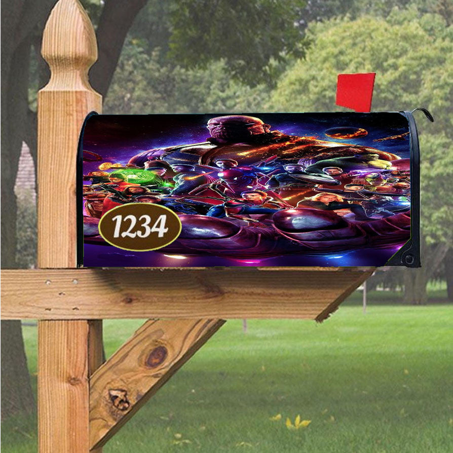 Wu Tang Clan Rap Hip Hop Music Collages Magnetic Mailbox Cover 18" X 21" Outdoor Decor