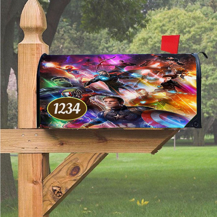 Wu Tang Clan Rap Hip Hop Music Collages Magnetic Mailbox Cover 18" X 21" Outdoor Decor