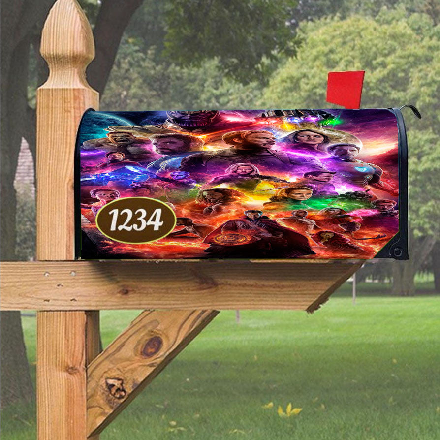 Wu Tang Clan Rap Hip Hop Music Collages Magnetic Mailbox Cover 18" X 21" Outdoor Decor