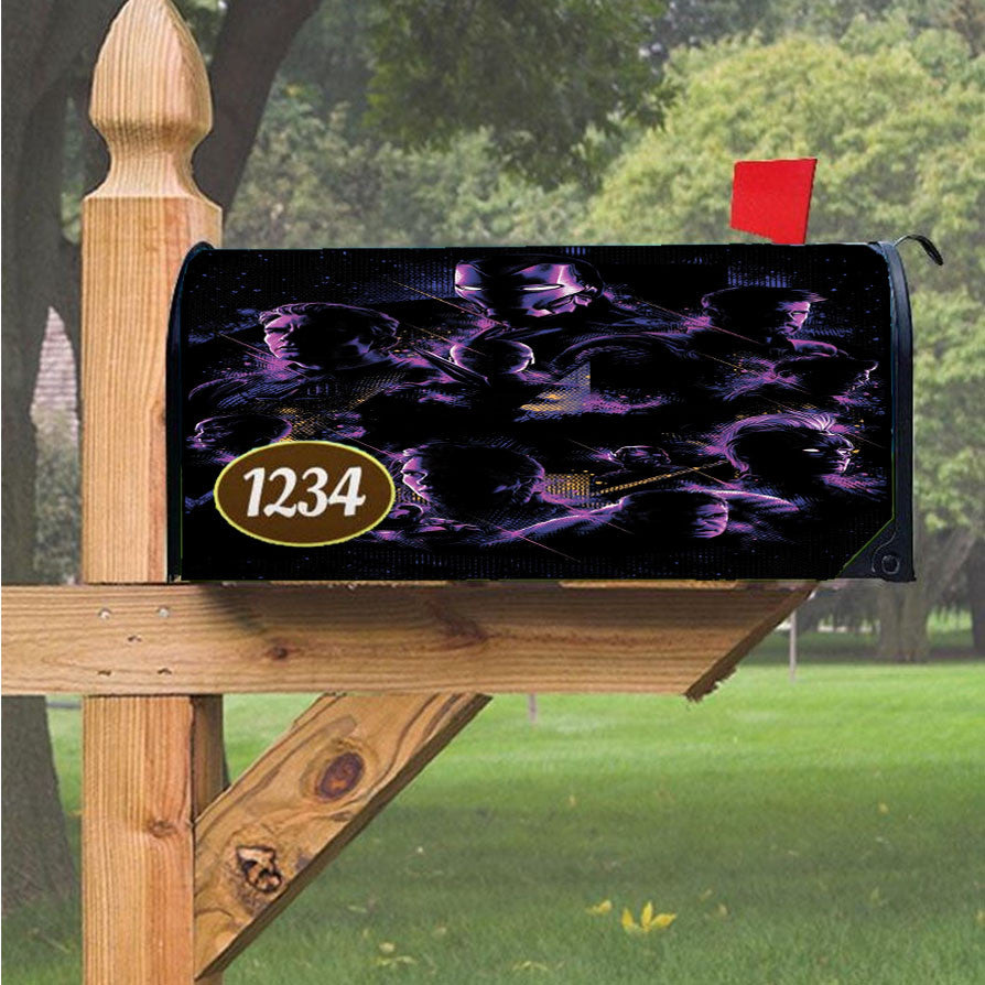 Wu Tang Clan Rap Hip Hop Music Collages Magnetic Mailbox Cover 18" X 21" Outdoor Decor