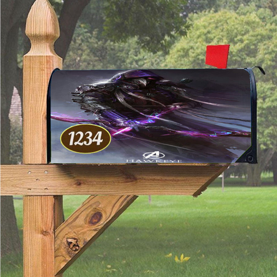 Wu Tang Clan Rap Hip Hop Music Collages Magnetic Mailbox Cover 18" X 21" Outdoor Decor