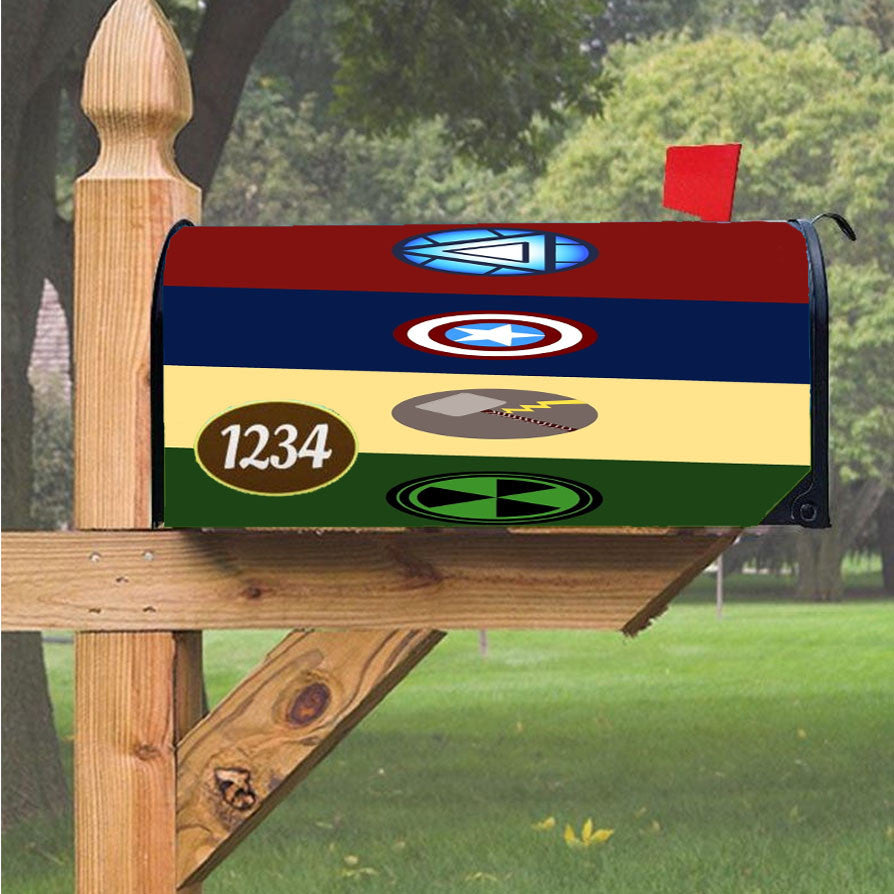 Wu Tang Clan Rap Hip Hop Music Collages Magnetic Mailbox Cover 18" X 21" Outdoor Decor